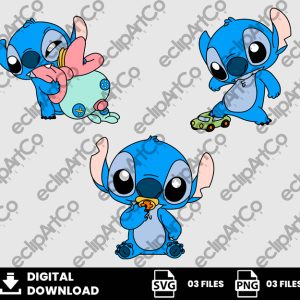 03 Clipart – Baby Stitch Svg, Stitch Svg, Baby Shower Svg