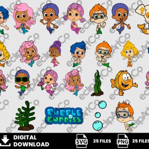 25 Clipart - Bubble Guppies Png, Bubble Guppies Svg