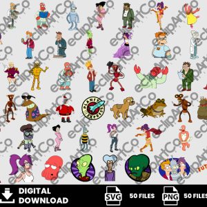 50 Clipart - Futurama Svg, Futurama Png