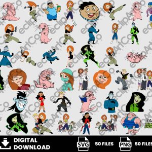 50 Clipart - Kim Possible Svg, Kim Possible Png