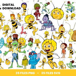 35 Clipart - Maya The Bee