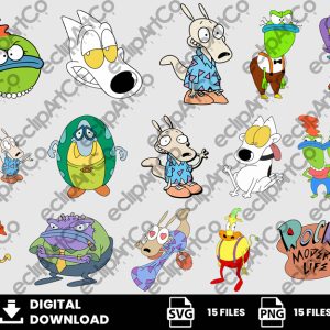 15 Clipart - Rocko's Modern Life Svg, Rocko's Modern Life Png