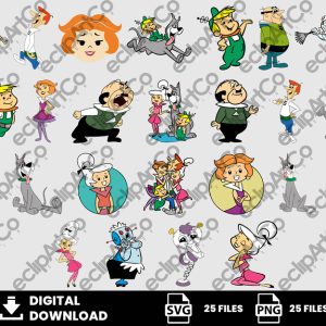 25 Clipart - The Jetsons Svg, Los Supersónicos Svg
