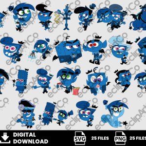 25 Clipart - The Fairly OddParents Antis Svg