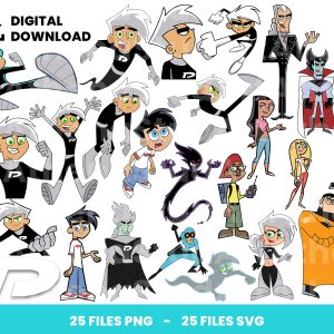 25 Clipart - Danny Phantom