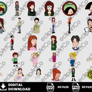 30 Clipart - Daria Png, Daria Svg