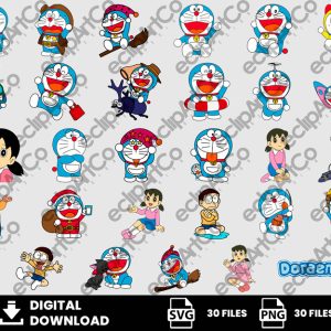 30 Clipart - Doraemon Png, Doraemon Svg