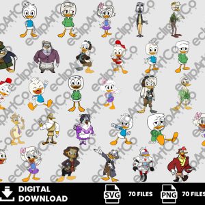 70 Clipart - DuckTales Svg, DuckTales Png
