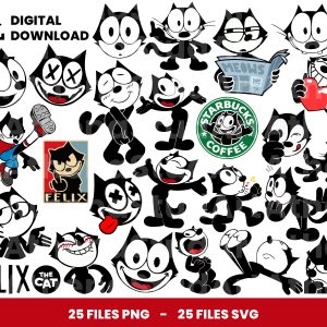 25 Clipart - Felix The Cat