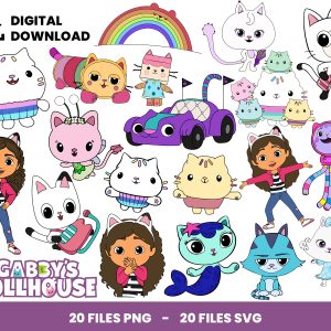 20 Clipart - Gabbys Dollhouse