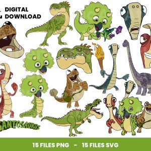 15 Clipart - Gigantosaurus