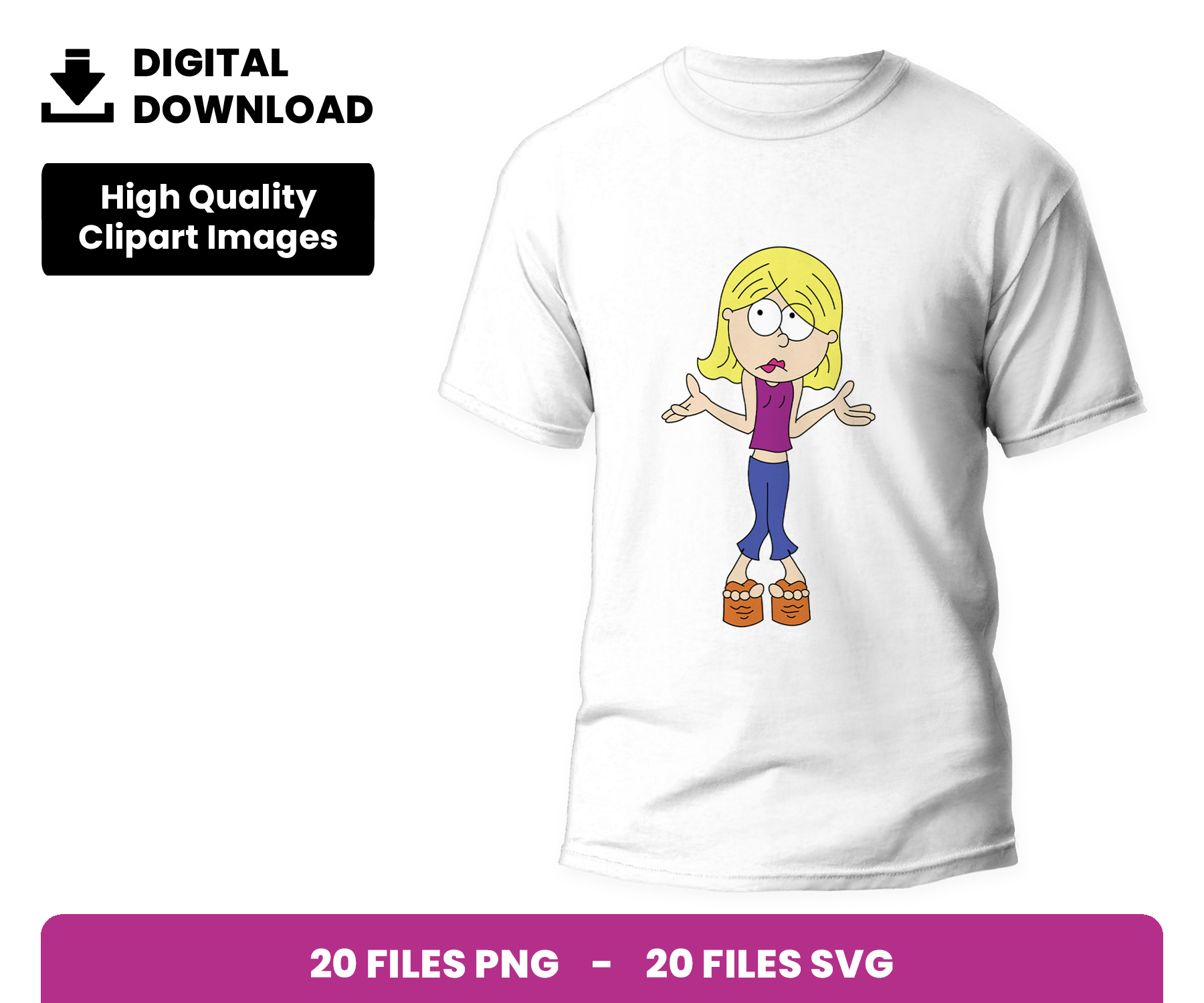15 Clipart - Lizzie McGuire - Image 3