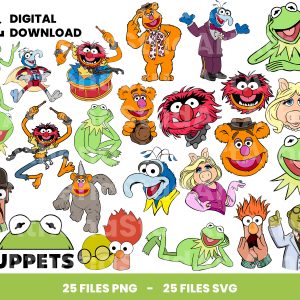 25 Clipart - Muppets