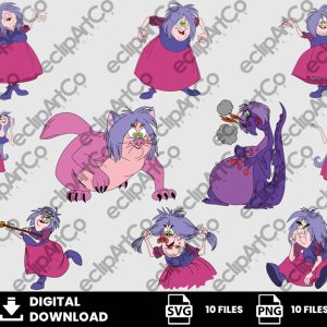 10 Clipart - Madame Mim