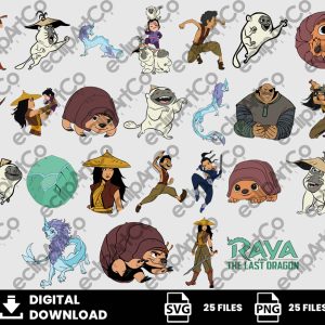 25 Clipart - Raya and The Last Dragon Svg, Raya and The Last Dragon Png