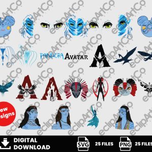 25 Clipart - Avatar The Way Of Water Svg, Avatar Svg, Avatar Png