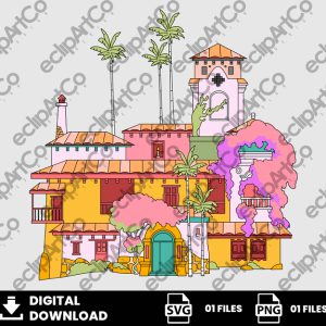 01 Clipart - Casita Encanto Svg, Encanto Svg, Encanto Png, Madrigal Family Svg