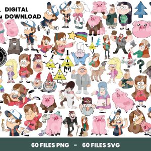 60 Clipart - Gravity Falls