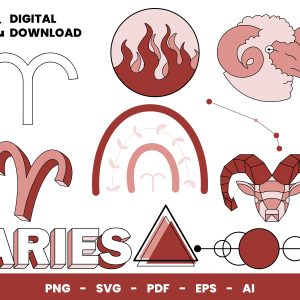 10 Clipart - Zodiac Signs, Aries