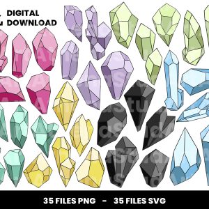 35 Clipart - Boho Diamond