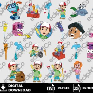 25 Clipart - Handy Manny Svg, Handy Manny Png