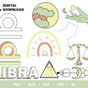 10 Clipart - Zodiac Signs, Libra
