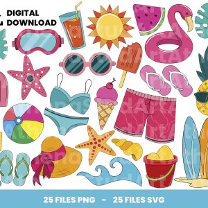 25 Clipart - Summer