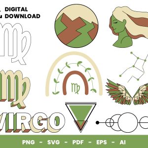 10 Clipart - Zodiac Signs, Virgo