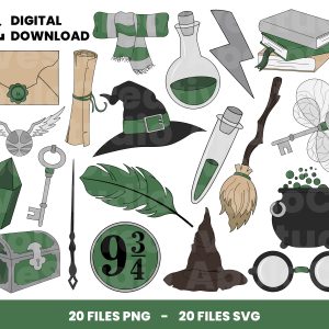 20 Clipart - Harry Potter, Slytherin