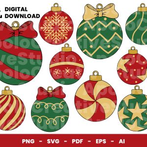 10 Clipart - Christmas Ball