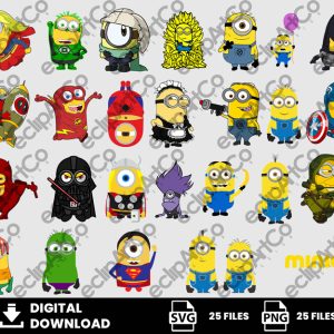 25 Clipart - Minions Svg, Minions Png