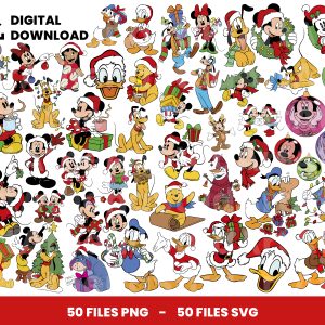 50 Clipart - Disney Christmas