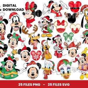 25 Clipart - Disney Christmas