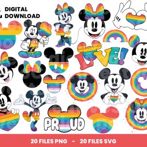 20 Clipart - Disney Pride