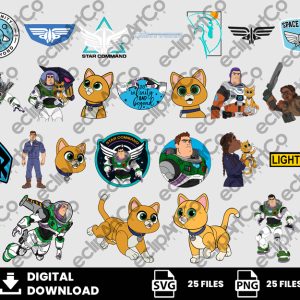 25 Clipart - Lightyear Svg, Lightyear Png, Buzz Lightyear Svg