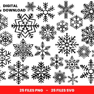 10 Clipart - Snowflake