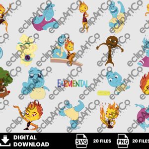 20 Clipart - Elemental Svg, Elemental Png