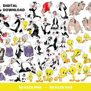 50 Clipart - Tweety Bird And Sylvester