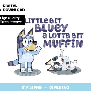 01 Clipart - A Little Bit a Lotta Bit Muffin