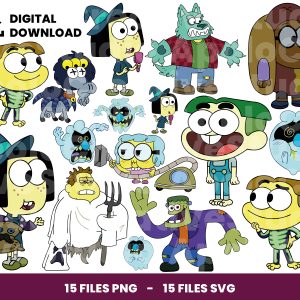 15 Clipart - Halloween Big City Greens