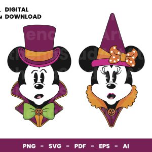 02 Clipart - Halloween Svg, Mickey Halloween Svg