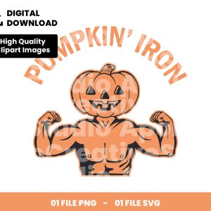 01 Clipart - Pumpkin Iron