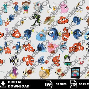 50 Clipart - Finding Nemo Svg, Finding Nemo Png
