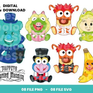 08 Clipart - Muppets Haunted Mansion Halloween