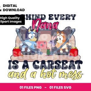 01 Clipart - Behind Every Nana