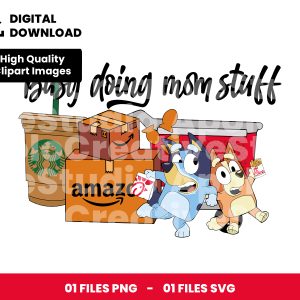01 Clipart - Busy doing mom Stuff 02