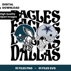 01 Clipart - EAGLES - DALLAS