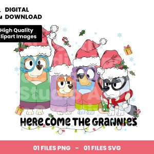 01 Clipart - Here Come The Grannies