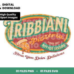 01 Clipart - Tribbiani Pizzeria 1994