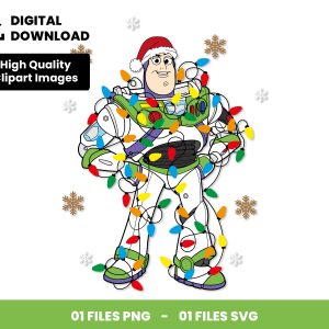 01 Clipart -Buzz Christmas